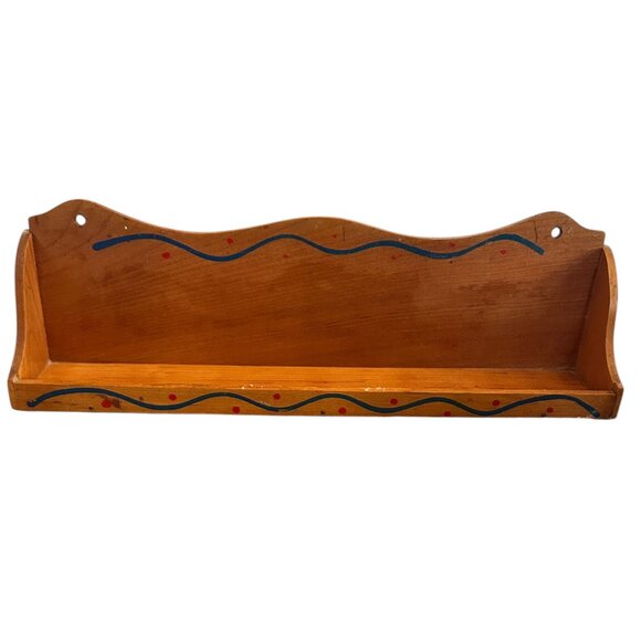 Mid Century Imperial Japan Wooden Spice Rack Set of 6 Hand Carved Containers MCM - Picture 6 of 7